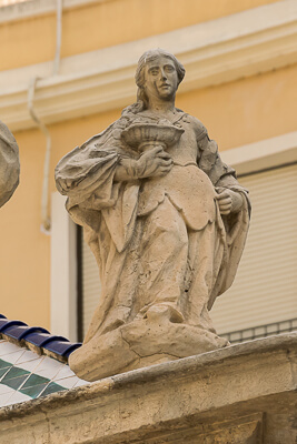 Escultura de Santa Lucia