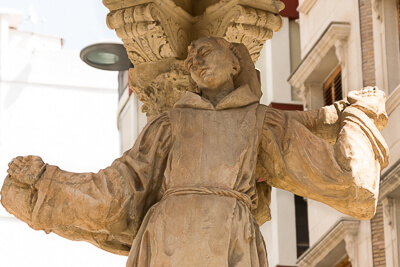 Escultura de Sant Bernat