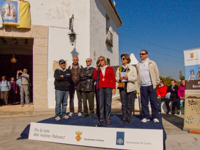 Moment dels discursos previ a l'inici