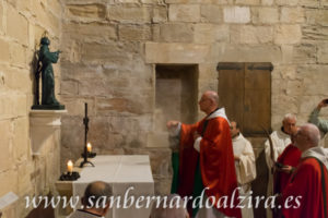 Bendición del Altar a San Bernardo en Poblet