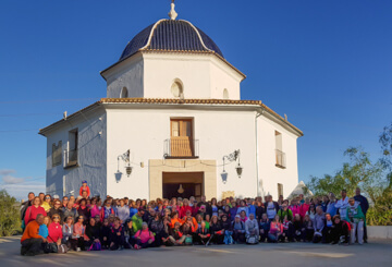 Inicio de la ruta. Ermita de San Bernardo en Carlet