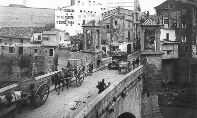 Puente de San Bernardo sobre el rio Júcar