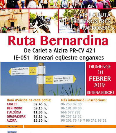 cartel Ruta Bernardina 2019