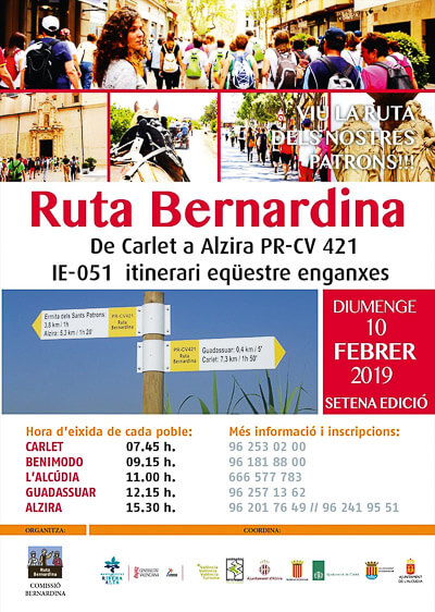 cartel Ruta Bernardina 2019