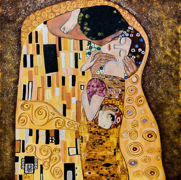 obra «Homenaje Gustav Klimt 1»