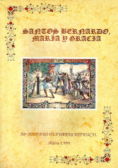 Portada del libro «Santos Bernardo, María y Gracia»