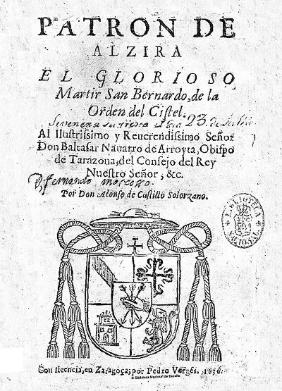 Primera página del libro